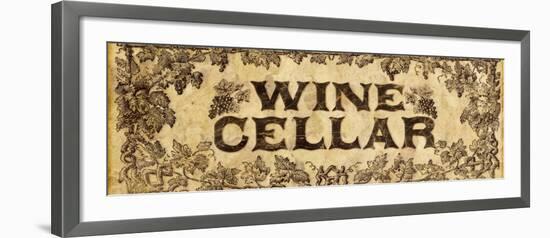 Wine Cellar-Kate Ward Thacker-Framed Giclee Print