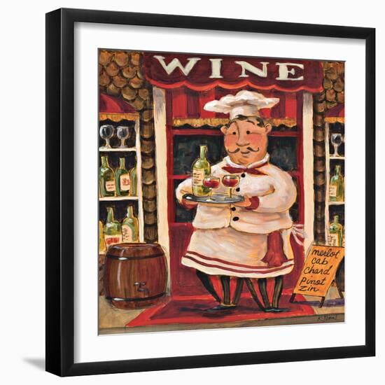 Wine Chef-K. Tobin-Framed Art Print