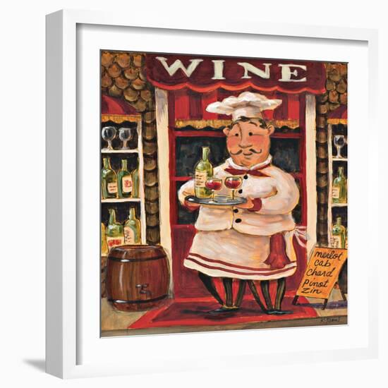 Wine Chef-K. Tobin-Framed Art Print