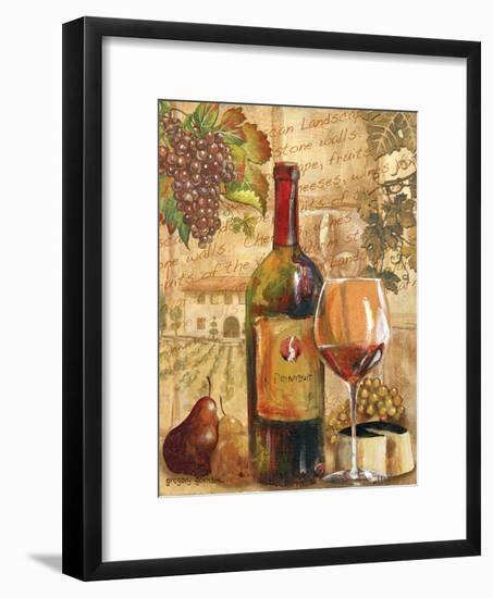 Wine Collage I-Gregory Gorham-Framed Premium Giclee Print