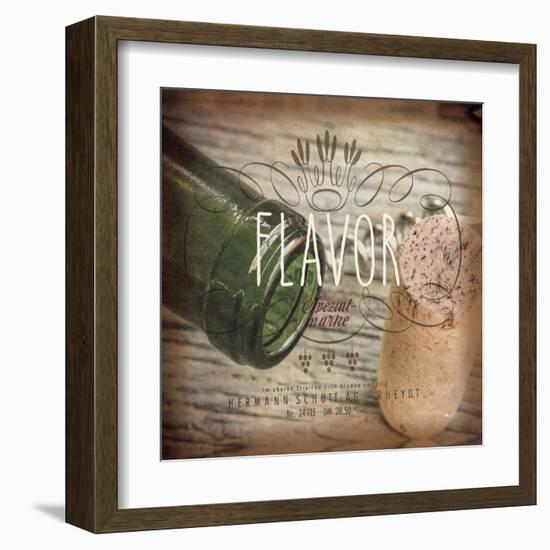 Wine Collage II-Pela Studio-Framed Art Print