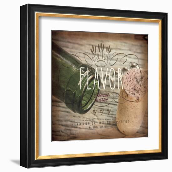 Wine Collage II-Pela Studio-Framed Art Print