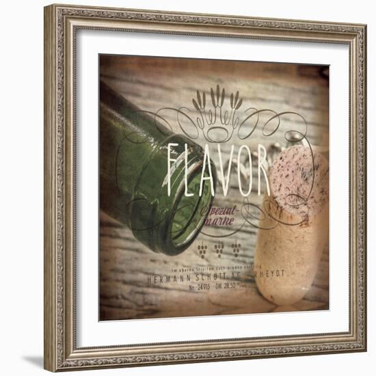 Wine Collage II-Pela Studio-Framed Art Print