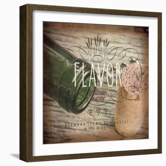 Wine Collage II-Pela Studio-Framed Art Print