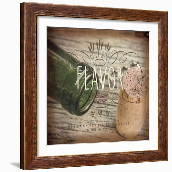 Wine Collage II-Pela Studio-Framed Art Print