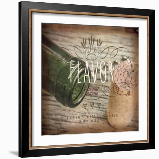 Wine Collage II-Pela Studio-Framed Art Print