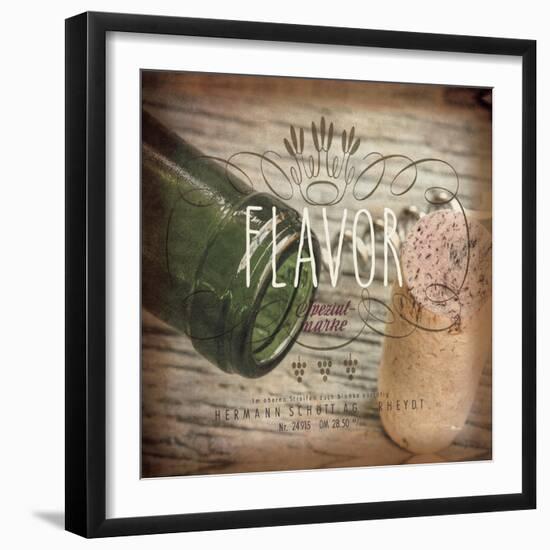 Wine Collage II-Pela Studio-Framed Art Print