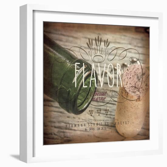 Wine Collage II-Pela Studio-Framed Art Print