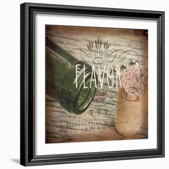 Wine Collage II-Pela Studio-Framed Art Print