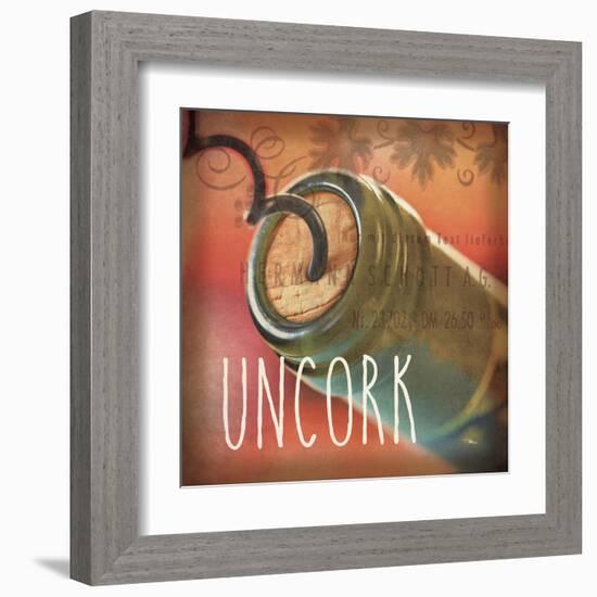 Wine Collage IX-Pela Studio-Framed Art Print