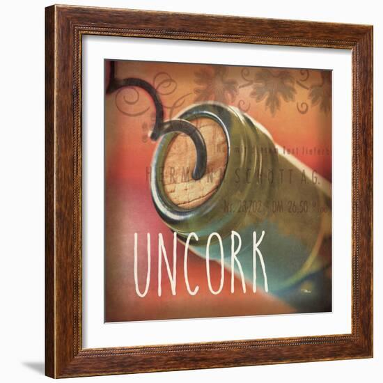 Wine Collage IX-Pela Studio-Framed Art Print