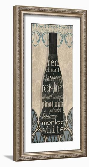 Wine Collection II-Carol Robinson-Framed Art Print