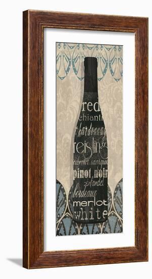 Wine Collection II-Carol Robinson-Framed Art Print