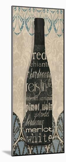 Wine Collection II-Carol Robinson-Mounted Art Print