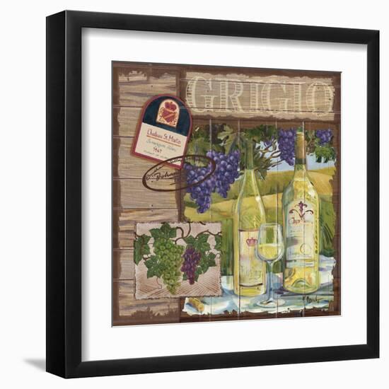 Wine Country Collage I-Paul Brent-Framed Art Print