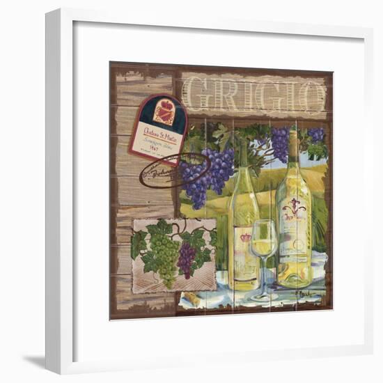 Wine Country Collage I-Paul Brent-Framed Art Print