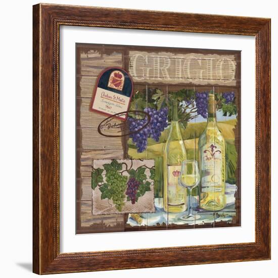 Wine Country Collage I-Paul Brent-Framed Art Print