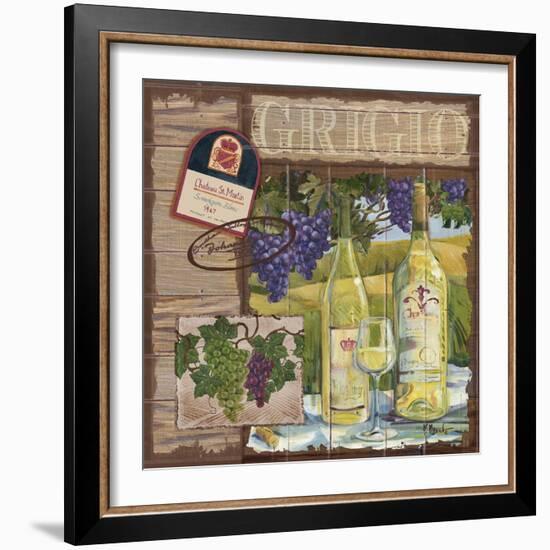 Wine Country Collage I-Paul Brent-Framed Art Print