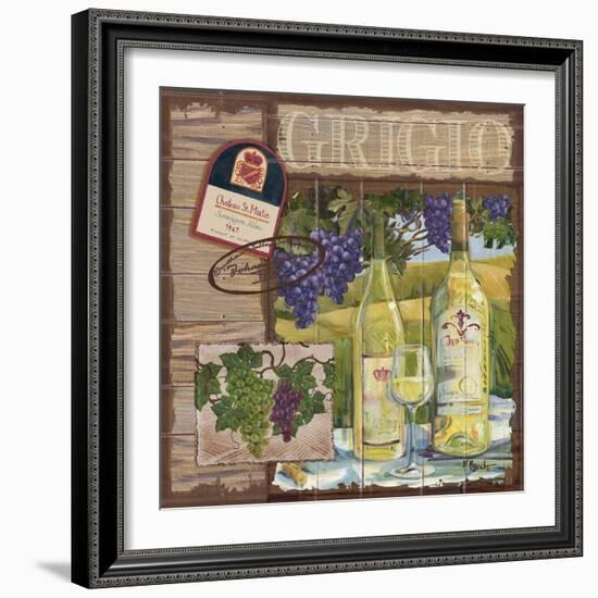 Wine Country Collage I-Paul Brent-Framed Art Print