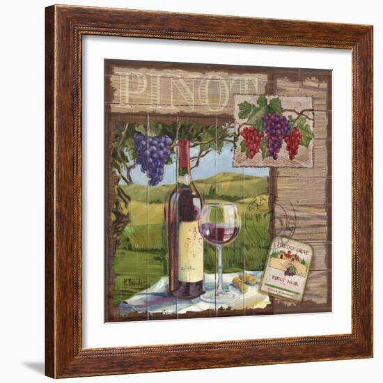 Wine Country Collage II-Paul Brent-Framed Art Print