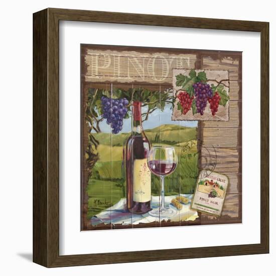 Wine Country Collage II-Paul Brent-Framed Art Print