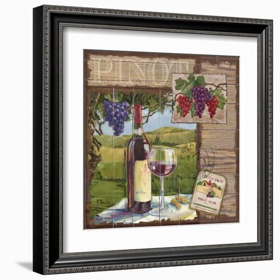 Wine Country Collage II-Paul Brent-Framed Art Print