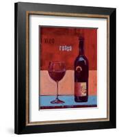 Wine for Two-Anna Flores-Framed Art Print