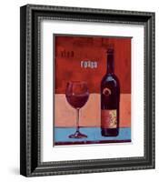 Wine for Two-Anna Flores-Framed Art Print