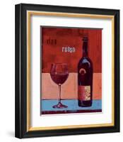 Wine for Two-Anna Flores-Framed Art Print