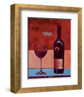Wine for Two-Anna Flores-Framed Art Print