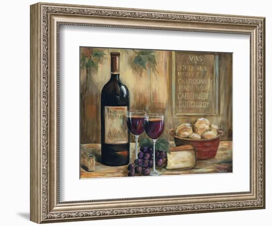 Wine For Two-Marilyn Dunlap-Framed Art Print