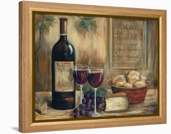 Wine For Two-Marilyn Dunlap-Framed Stretched Canvas