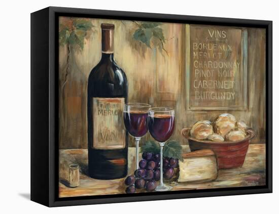 Wine For Two-Marilyn Dunlap-Framed Stretched Canvas