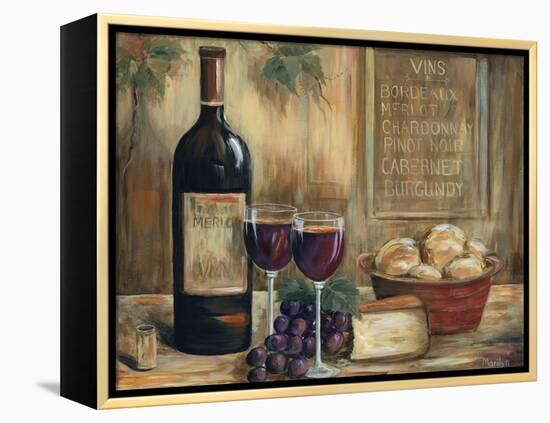 Wine For Two-Marilyn Dunlap-Framed Stretched Canvas