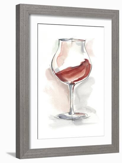 Wine Glass Study III-Ethan Harper-Framed Art Print