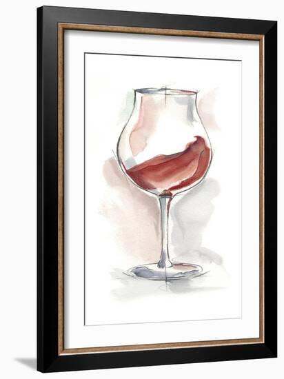 Wine Glass Study III-Ethan Harper-Framed Art Print