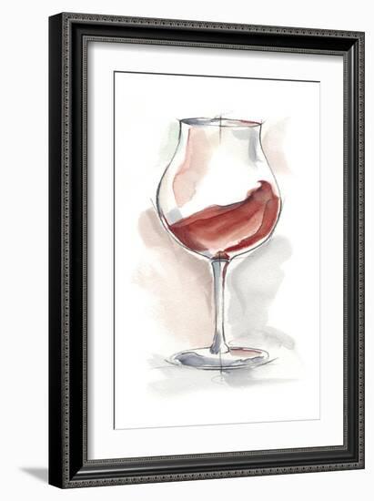 Wine Glass Study III-Ethan Harper-Framed Art Print