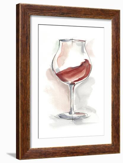 Wine Glass Study III-Ethan Harper-Framed Premium Giclee Print