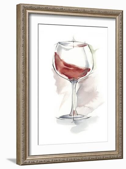 Wine Glass Study IV-Ethan Harper-Framed Art Print