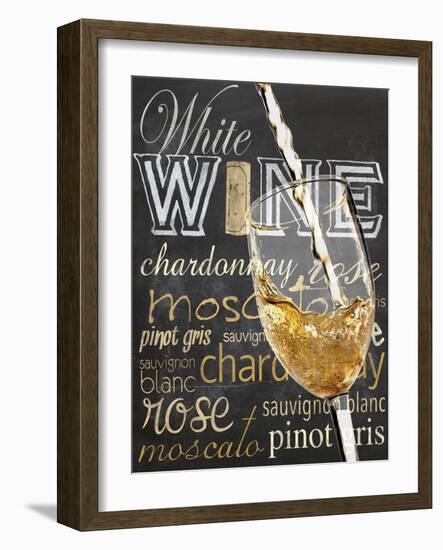 Wine Glass White-Lauren Gibbons-Framed Art Print