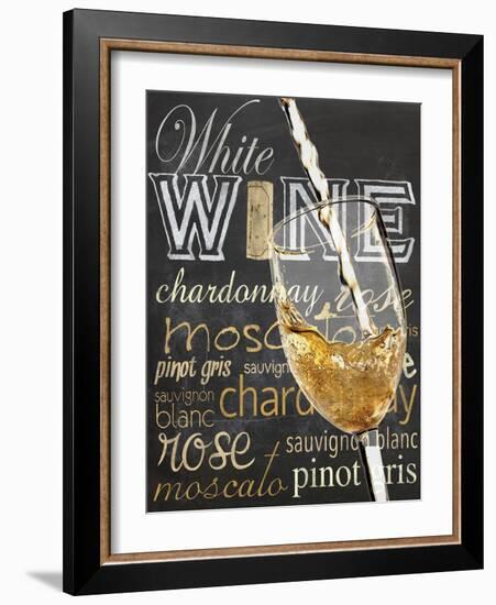 Wine Glass White-Lauren Gibbons-Framed Art Print