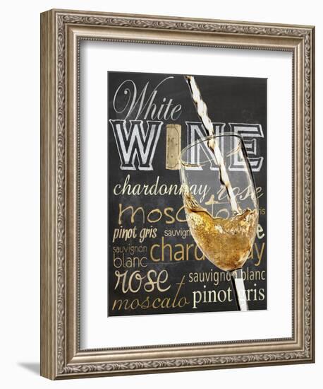 Wine Glass White-Lauren Gibbons-Framed Art Print