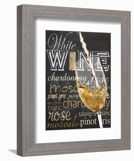 Wine Glass White-Lauren Gibbons-Framed Art Print