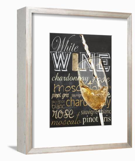 Wine Glass White-Lauren Gibbons-Framed Art Print