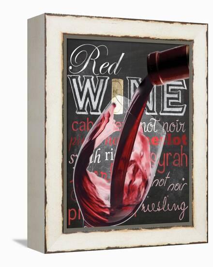 Wine Glass-Lauren Gibbons-Framed Stretched Canvas