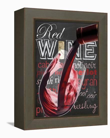 Wine Glass-Lauren Gibbons-Framed Stretched Canvas