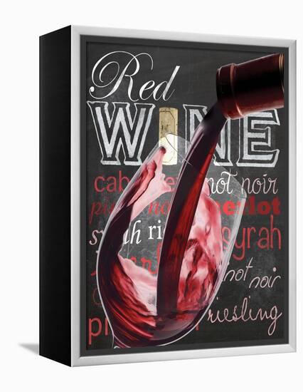 Wine Glass-Lauren Gibbons-Framed Stretched Canvas