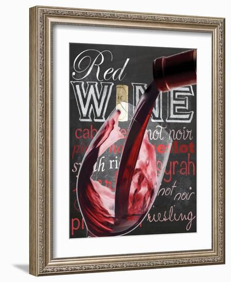 Wine Glass-Lauren Gibbons-Framed Art Print