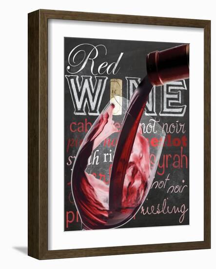 Wine Glass-Lauren Gibbons-Framed Art Print