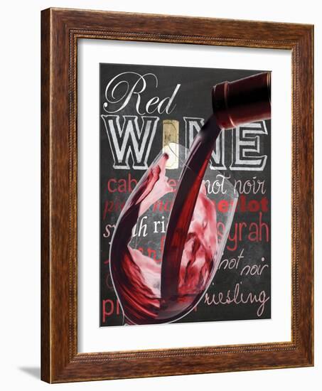 Wine Glass-Lauren Gibbons-Framed Art Print